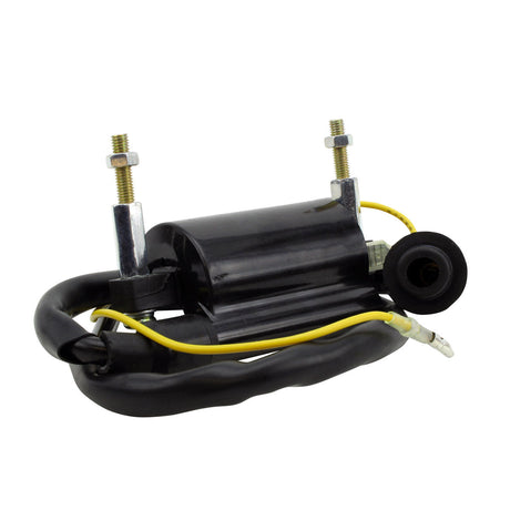 Photo of External Ignition Coil with Spark Plug Cap for Kawasaki KLF 300 Bayou B C 1988-2004 by RM STATOR - Premium for UTVs / Side by Sides