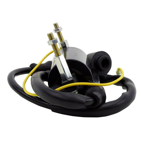 Photo of External Ignition Coil with Spark Plug Cap for Kawasaki KLF 300 Bayou B C 1988-2004 by RM STATOR - Premium for UTVs / Side by Sides