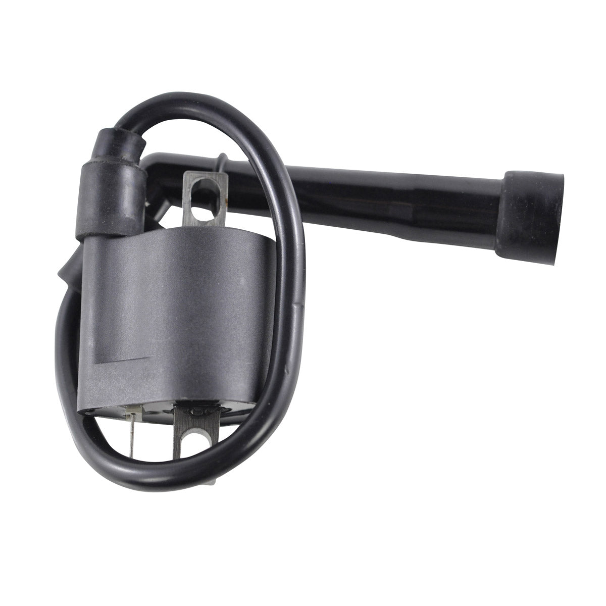 Photo of External Ignition Coil with Cap for Kawasaki KFX KLX KSF 400 / Suzuki KingQuad Quadrunner Quadracer Quadsport 1983-2014 by RM STATOR - Premium for UTVs / Side by Sides