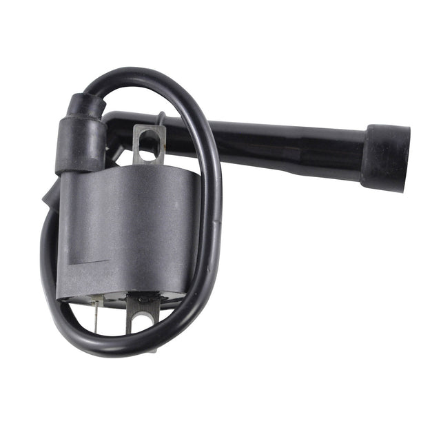 Photo of External Ignition Coil with Cap for Kawasaki KFX KLX KSF 400 / Suzuki KingQuad Quadrunner Quadracer Quadsport 1983-2014 by RM STATOR - Premium for UTVs / Side by Sides