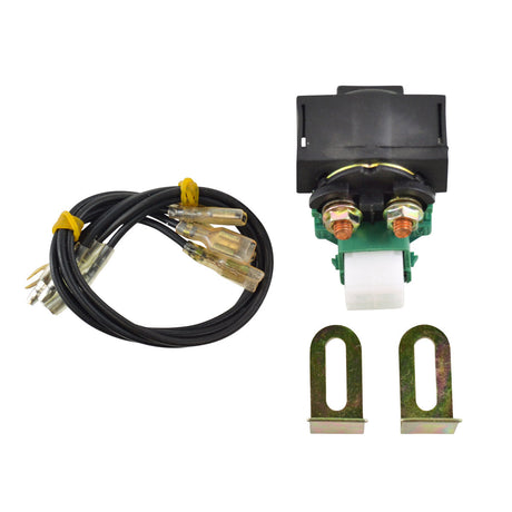 Photo of Universal Starter Relay Solenoid Switch with Multiple Connectors ( UTV ATV Motorcycle Watercraft ) by RM STATOR - Premium for UTVs / Side by Sides
