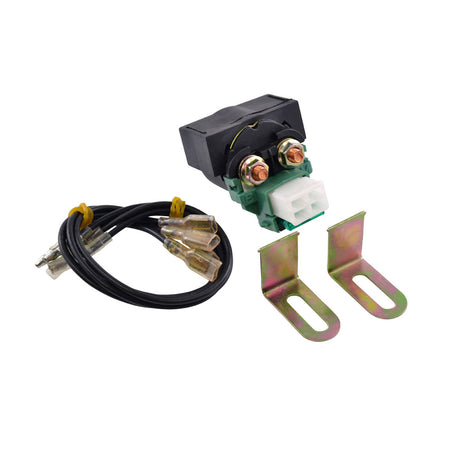 Photo of Universal Starter Relay Solenoid Switch with Multiple Connectors ( UTV ATV Motorcycle Watercraft ) by RM STATOR - Premium for UTVs / Side by Sides