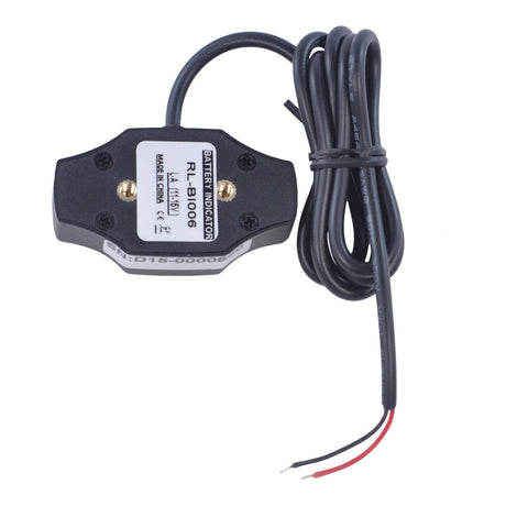 Photo of Universal Battery Volt Meter with Small Digital LED Display Charging Circuit Monitor and Waterproof Case 11V-16V by RM STATOR - Premium for UTVs / Side by Sides