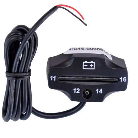 Photo of Universal Battery Volt Meter with Small Digital LED Display Charging Circuit Monitor and Waterproof Case 11V-16V by RM STATOR - Premium for UTVs / Side by Sides