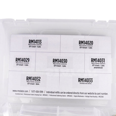 Photo of Universal Connector Kit over 36 Pieces for ATV Inboard Motocycle PWC Outboard Scooter Snowmobile Tractor UTV by RM STATOR - Premium for UTVs / Side by Sides