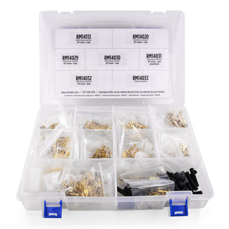 Photo of Universal Connector Kit over 36 Pieces for ATV Inboard Motocycle PWC Outboard Scooter Snowmobile Tractor UTV by RM STATOR - Premium for UTVs / Side by Sides