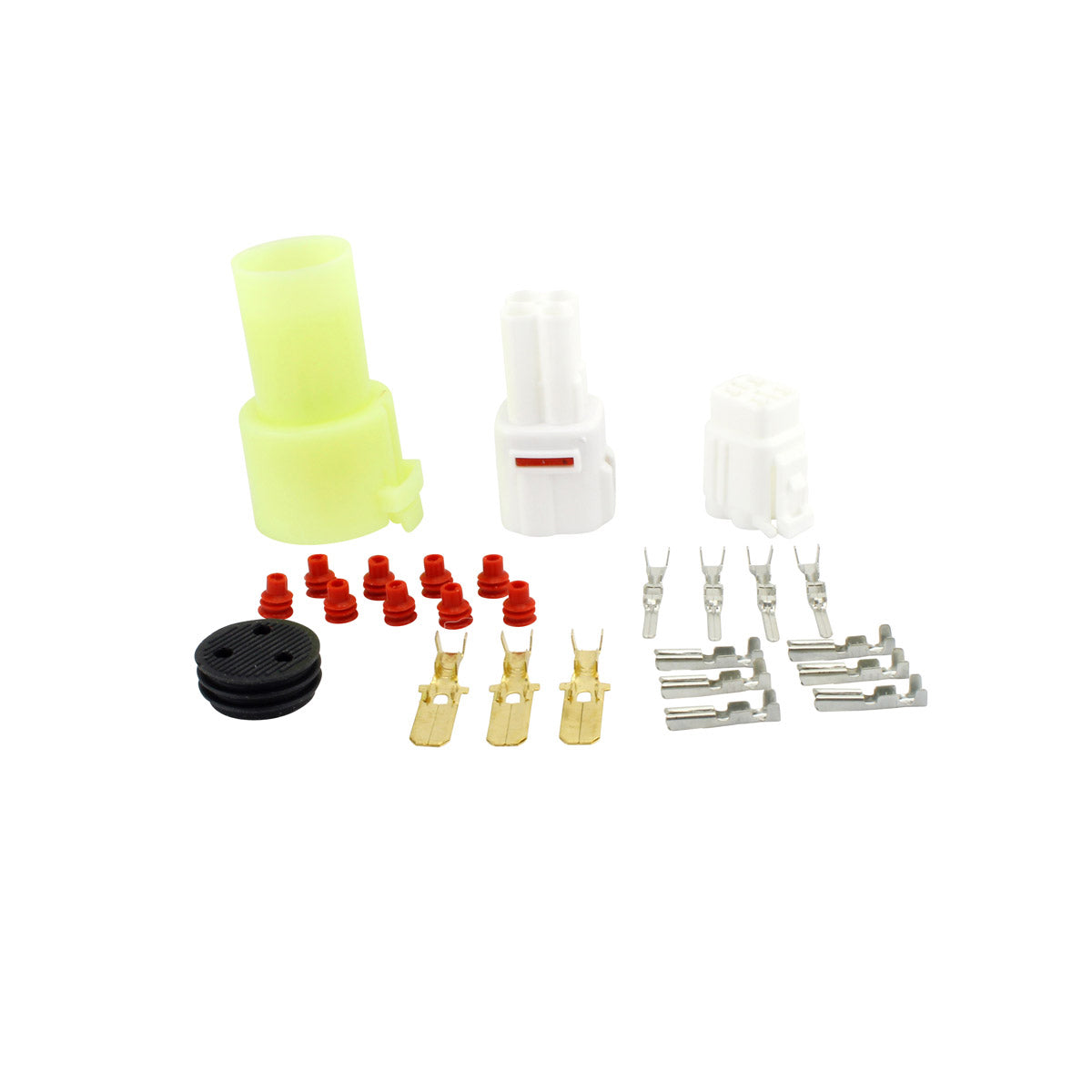 Photo of Connectors Kit for Yamaha YFM 350 Bruin YFM 350 Grizzly YFM 350 Wolverine YFM 660 Grizzly YXR 660 Rhino 2002-2014 by RM STATOR - Premium for UTVs / Side by Sides