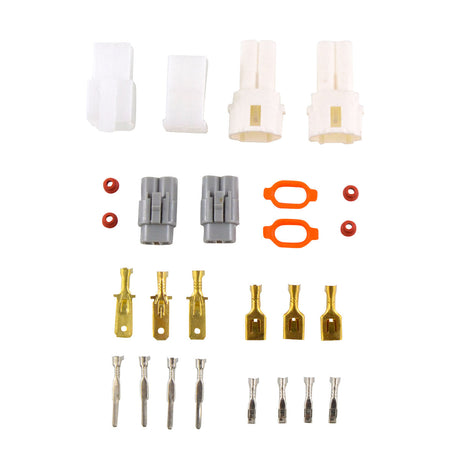 Photo of Connectors Kit for Yamaha YFM 350 Big Bear YFM 350 Moto-4 YFM 350 Warrior YFM 400 Kodiak 1993-1998 by RM STATOR - Premium for UTVs / Side by Sides