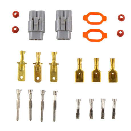Photo of Connectors Kit for Yamaha YFM 350 Big Bear YFM 350 Moto-4 YFM 350 Warrior YFM 400 Kodiak 1993-1998 by RM STATOR - Premium for UTVs / Side by Sides