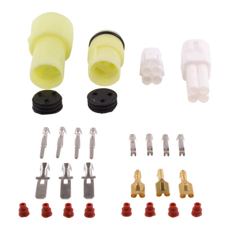 Photo of Connectors Kit for Yamaha YFM 350 Raptor YFM 350 Warrior YFM 350 Wolverine YFM 400 Big Bear 2000-2013 by RM STATOR - Premium for UTVs / Side by Sides