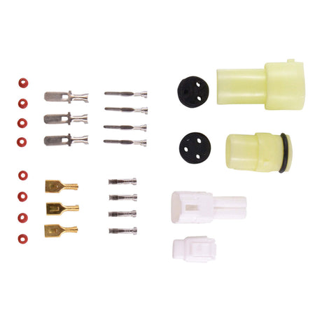 Photo of Connectors Kit for Yamaha YFM 350 Raptor YFM 350 Warrior YFM 350 Wolverine YFM 400 Big Bear 2000-2013 by RM STATOR - Premium for UTVs / Side by Sides