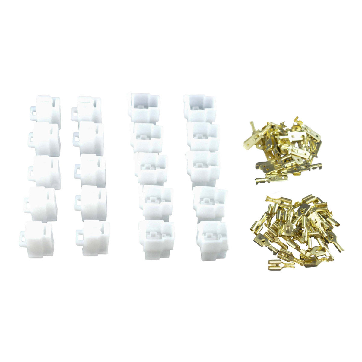 Photo of Voltage Regulator Rectifier 3-Pin Connector Kit (10/Pack) for ATV Motorcycle UTV by RM STATOR - Premium for UTVs / Side by Sides