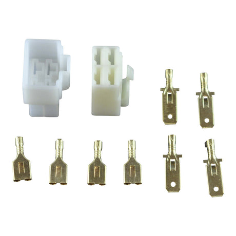 Photo of Universal 4-Pin Connector Kit (4/Pack) by RM STATOR - Premium for UTVs / Side by Sides
