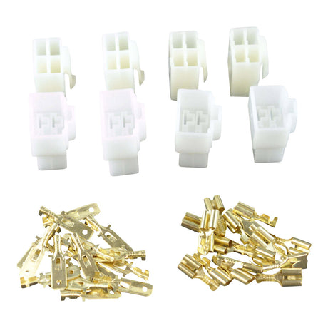 Photo of Universal 4-Pin Connector Kit (4/Pack) by RM STATOR - Premium for UTVs / Side by Sides