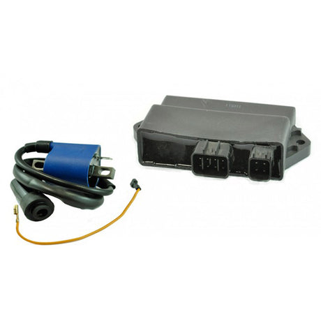 Photo of Kit CDI Box + External Ignition Coil for Yamaha YFM 350 Raptor Warrior 2002-2013 by RM STATOR - Premium for UTVs / Side by Sides