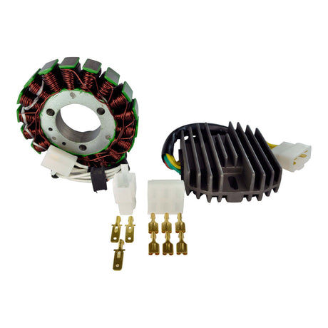 Photo of Kit Generator Stator + Voltage Regulator Rectifier for Suzuki GSXR 600 GSX-R 750 2000-2003 by RM STATOR - Premium for UTVs / Side by Sides
