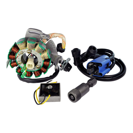 Photo of Kit Stator 200 W + Regulator Rectifier + Ignition Coil + Flywheel Puller for Yamaha YFZ 350 Banshee 1987-1994 by RM STATOR - Premium for UTVs / Side by Sides