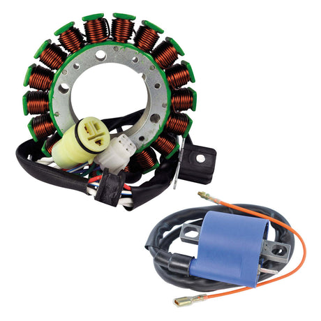 Photo of HO Stator + Ignition Coil for Yamaha 350 Raptor 400 Big Bear Warrior 2000-2013 by RM STATOR - Premium for UTVs / Side by Sides