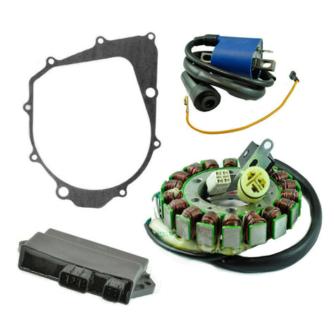 Photo of Kit Stator + CDI + Ignition Coil + Gasket for Yamaha YFM 350 Raptor Warrior 2002-2013 by RM STATOR - Premium for UTVs / Side by Sides