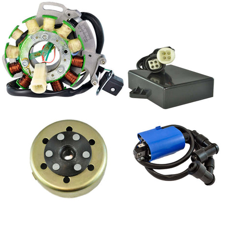 Photo of Kit Stator 100 W + CDI + Coil + Flywheel for Yamaha YFZ 350 Banshee 1987-1994 | # 2GU-85510-50-00 2GU-85550-50-00 by RM STATOR - Premium for UTVs / Side by Sides