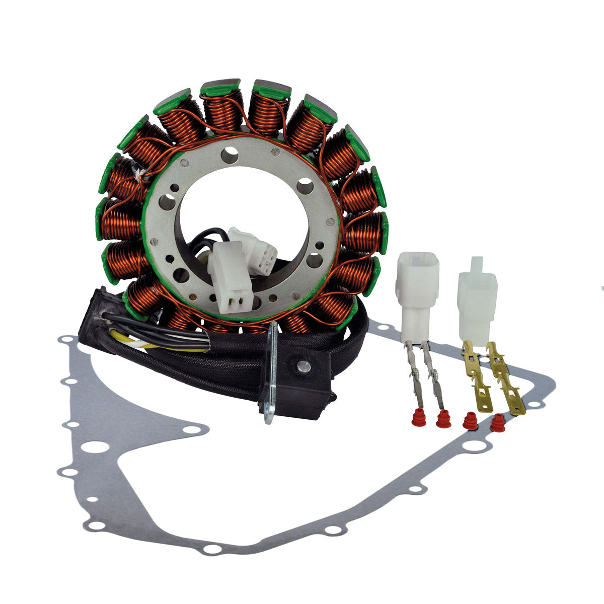 Photo of Kit Stator + Crankcase Cover Gasket for Suzuki LTA 400 Eiger Auto Arctic Cat 400 Auto 2002-2008 by RM STATOR - Premium for UTVs / Side by Sides
