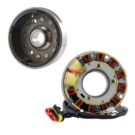 Photo of Kit Magneto Flywheel + Stator for Ski-Doo Tundra 280 R F/C Tundra 250 II 1998-2005 by RM STATOR - Premium for UTVs / Side by Sides