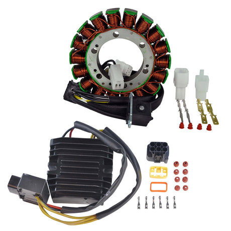 Photo of Kit Stator + Mosfet Voltage Regulator Rectifier for Arctic Cat 650 Suzuki LTA / LTF 400 Eiger 2002-2011 by RM STATOR - Premium for UTVs / Side by Sides