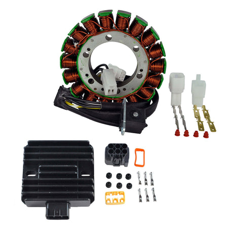 Photo of Kit Stator + Regulator for Suzuki LTA / LTF 400 Eiger Arctic Cat 650 H1 / Prowler / Mudpro / TRV / TBX 650 2002-2011 by RM STATOR - Premium for UTVs / Side by Sides