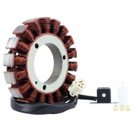 Photo of Kit Generator Stator + Voltage Regulator for Yamaha V Star 1100 XVS1100 1999-2002 | # 5BN-81960-00-00 5EL-81410-00-00 by RM STATOR - Premium for UTVs / Side by Sides