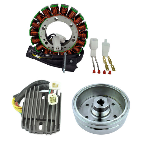 Photo of Kit Improved Flywheel + Stator + Voltage Regulator Rectifier for Arctic Cat 375 Automatic 400 / TBX / TRV 400 2002-2008 by RM STATOR - Premium for UTVs / Side by Sides