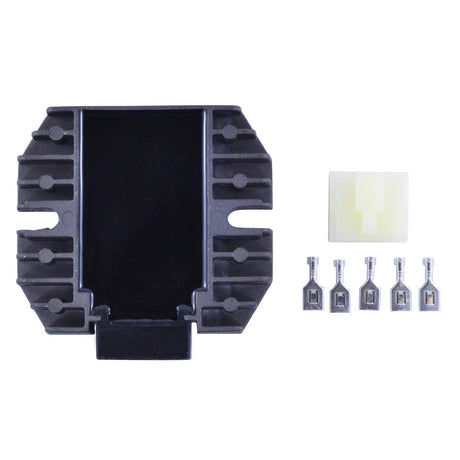 Photo of Regulator for Suzuki DR 650 SE | Yamaha FZ6 / R 600 | FZR / YZF 600 | YZF R1 / R3 / R6 / R6S 1995-2024 | 4JH-81960-00-00 by RM STATOR - Premium for UTVs / Side by Sides