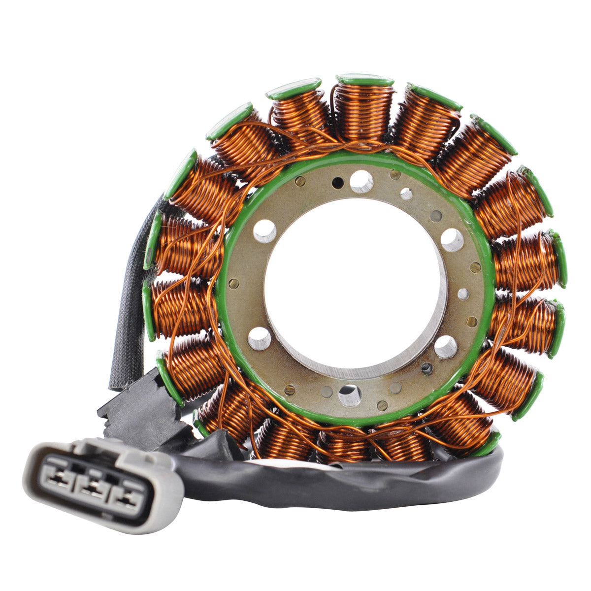 Photo of Generator Stator for Yamaha FJR 1300 2003 2004 2005 2013-2024 | OEM # 5JW-8141-00-00 5JW-81410-10-00 / 1MC-81410-00-00 by RM STATOR - Premium for UTVs / Side by Sides
