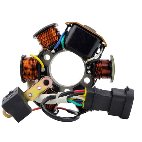 Photo of Stator for Aprilia Scooter Mojito 50 Custom Sport City 50 SR 50 R Ditech 2004-2012 | Vespa LX50 2T 2009-2012 by RM STATOR - Premium for UTVs / Side by Sides