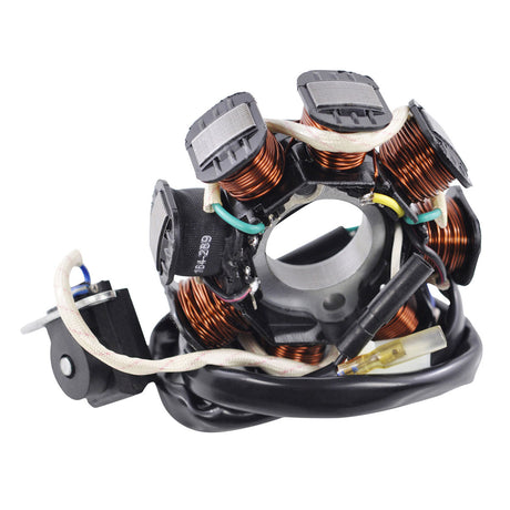 Photo of Stator for Scooter Moped Go Kart GY6 50 cc / QMB139 Engines - 8 Coils / 5 Wires by RM STATOR - Premium for UTVs / Side by Sides