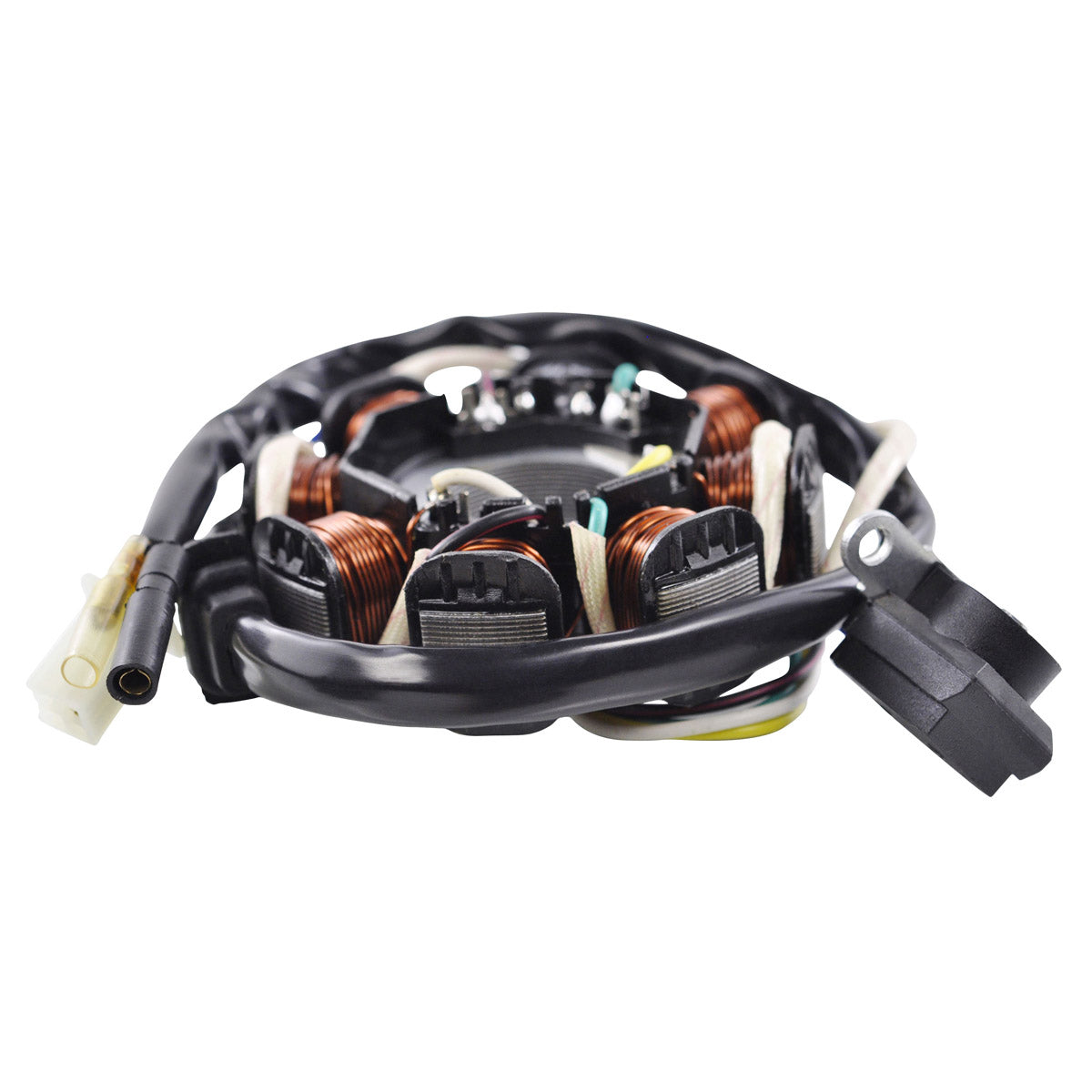 Photo of Stator for Scooter Moped Go Kart GY6 50 cc / QMB139 Engines - 8 Coils / 5 Wires by RM STATOR - Premium for UTVs / Side by Sides