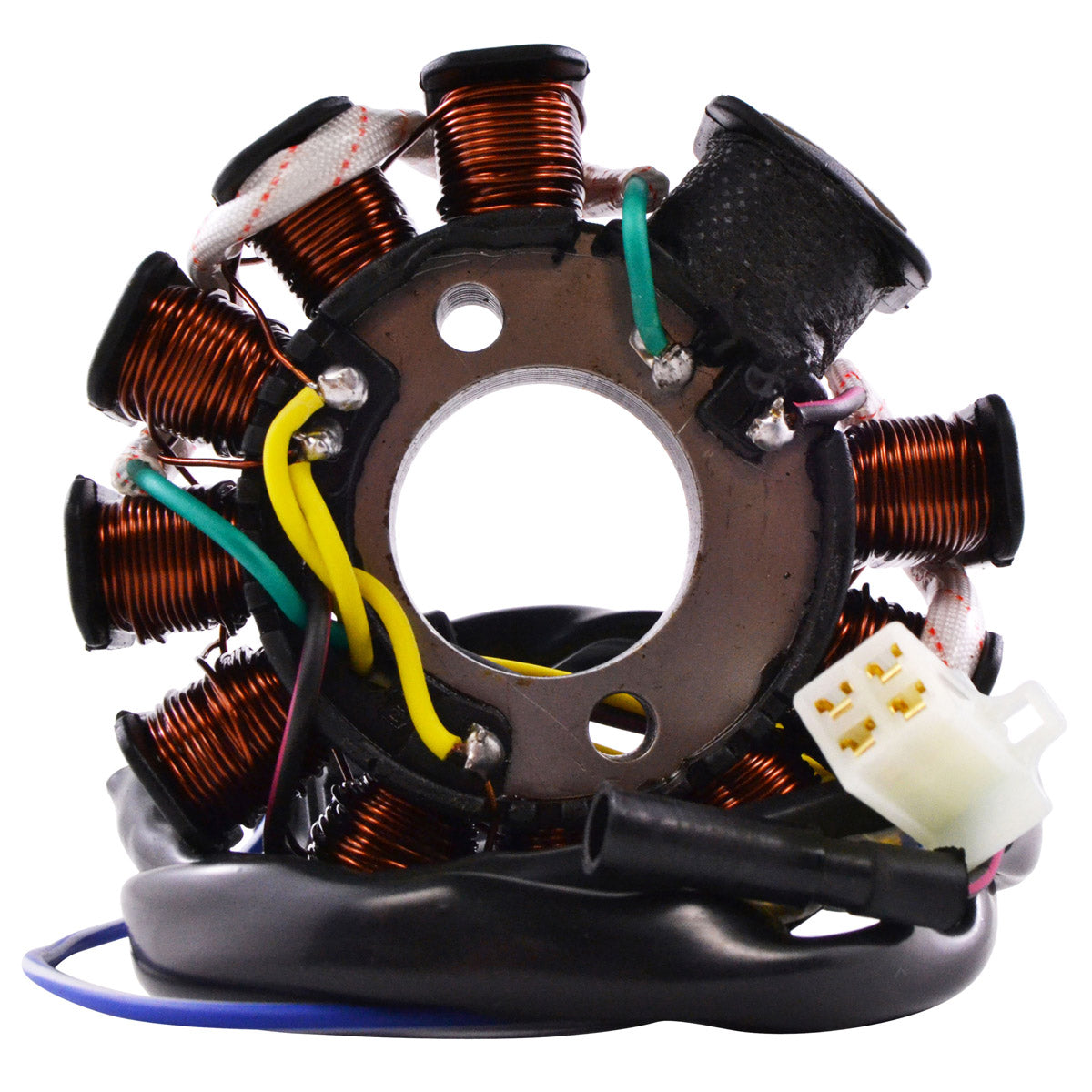 Photo of Stator for Scooter Moped Go Kart GY6 125cc 150cc / QMI152 QMI157 QMJ152 QMJ157 Engines - 11 Coils by RM STATOR - Premium for UTVs / Side by Sides