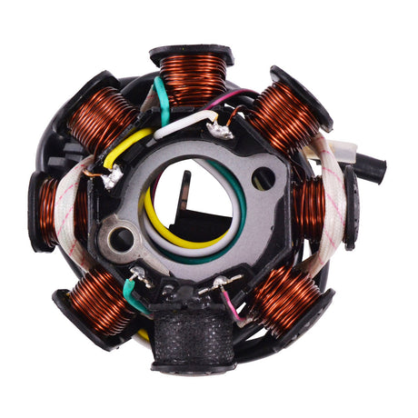Photo of Stator for Scooter Moped Go Kart GY6 125cc 150cc / QMI152 QMI157 QMJ152 QMJ157 Engines - 8 Coils by RM STATOR - Premium for UTVs / Side by Sides