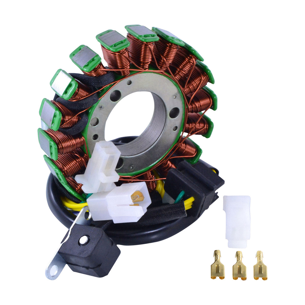 Photo of Stator for Suzuki GN 250 1982-2001 | TU 250 1997-2016 | OEM # 32101-38302 32101-38300 by RM STATOR - Premium for UTVs / Side by Sides