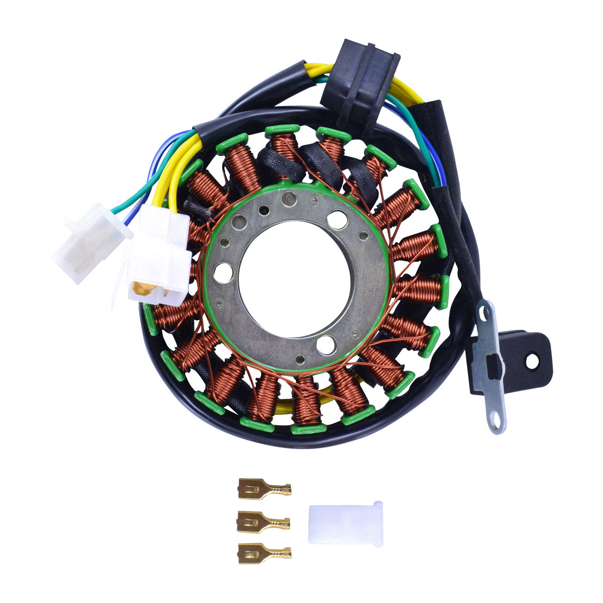 Photo of Stator for Suzuki GN 250 1982-2001 | TU 250 1997-2016 | OEM # 32101-38302 32101-38300 by RM STATOR - Premium for UTVs / Side by Sides
