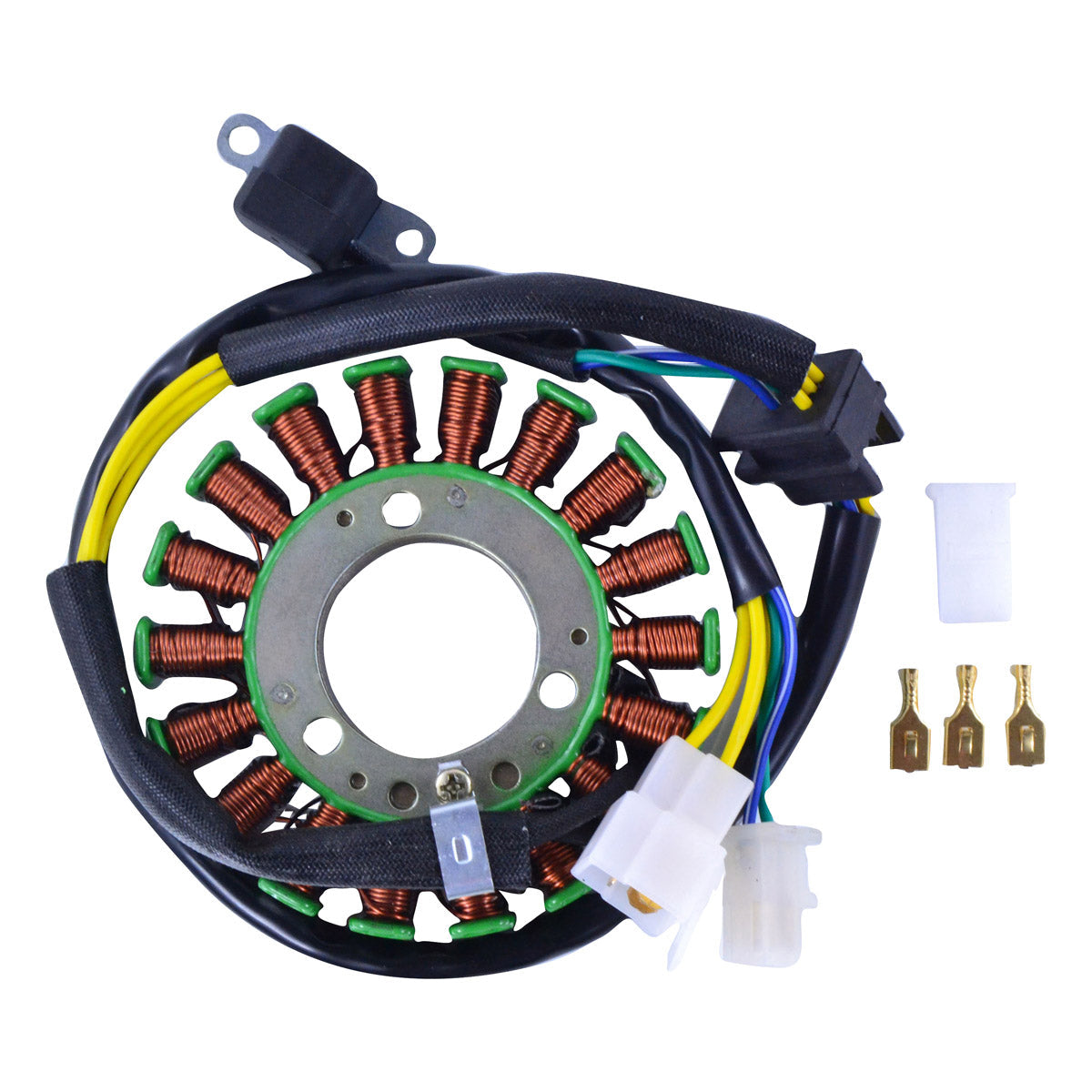 Photo of Stator for Suzuki GN 250 1982-2001 | TU 250 1997-2016 | OEM # 32101-38302 32101-38300 by RM STATOR - Premium for UTVs / Side by Sides