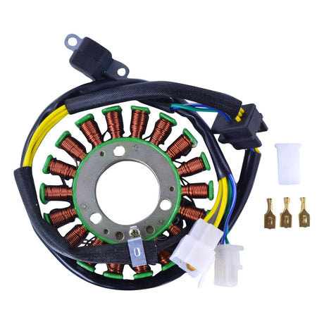 Photo of Stator for Suzuki GN 250 1982-2001 | TU 250 1997-2016 | OEM # 32101-38302 32101-38300 by RM STATOR - Premium for UTVs / Side by Sides