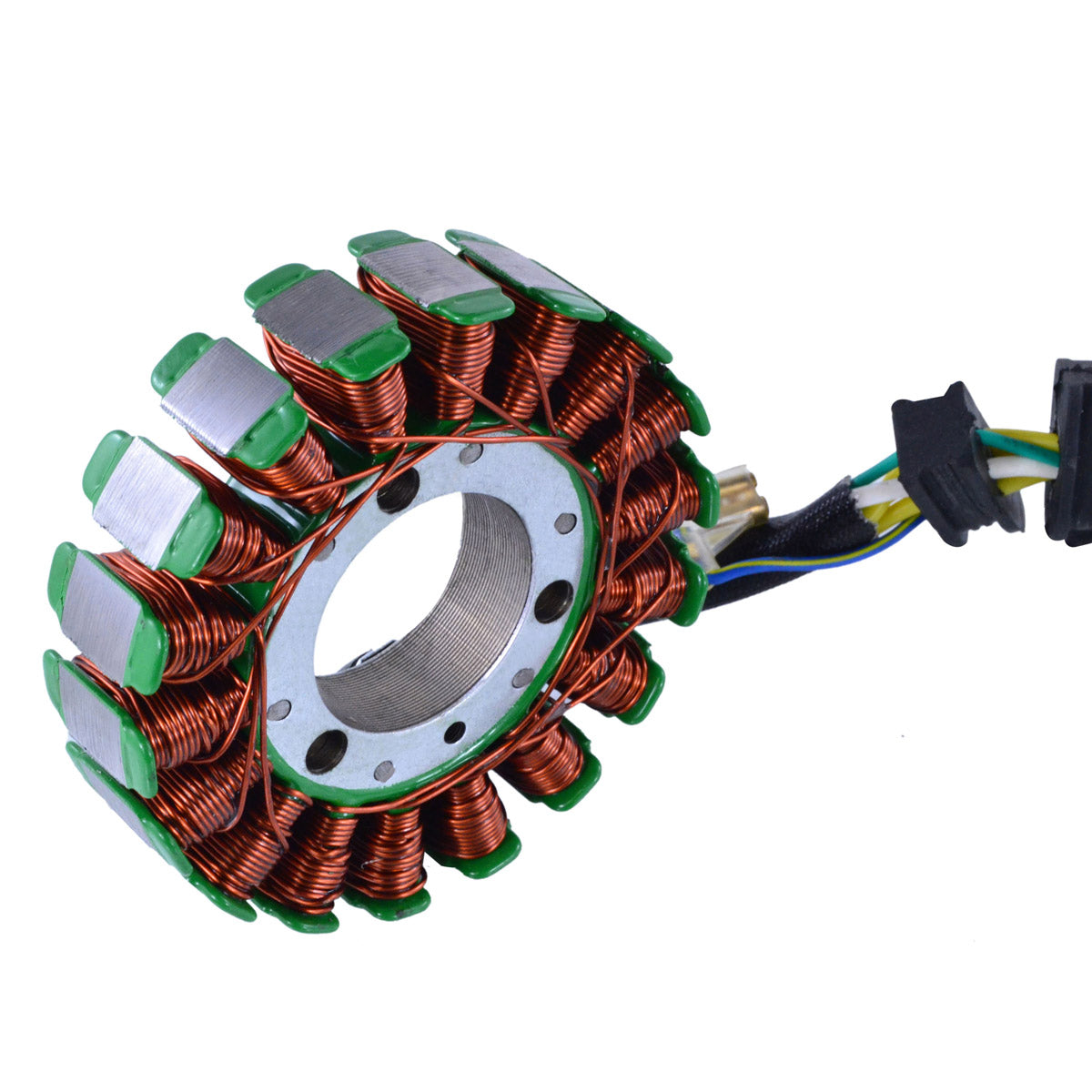 Photo of Mitsuba 18-pole Generator Stator for Honda TRX 300 2x4 & TRX 300 FW Fourtrax 4x4 1988-2000 by RM STATOR - Premium for UTVs / Side by Sides
