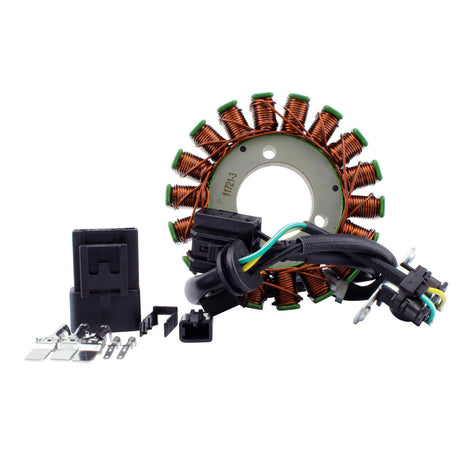 Photo of Stator for Kawasaki Ninja 300 2013-2017 / Ninja 300 ABS 2015-2017 EX300 | OEM Repl.# 21003-0128 by RM STATOR - Premium for UTVs / Side by Sides