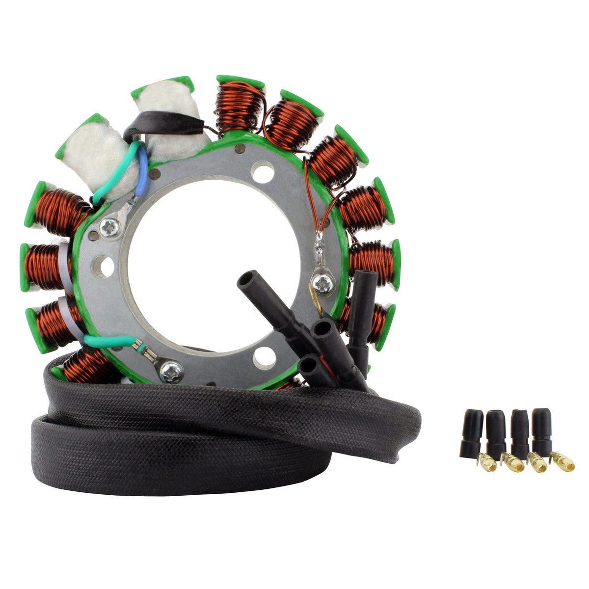 Photo of High Output 200W stator for Honda XR 600 R 1985-2000 OEM Repl. # 31120-MN1-681 / 31120-MN1-671 / 31120-MK2-005 by RM STATOR - Premium for UTVs / Side by Sides