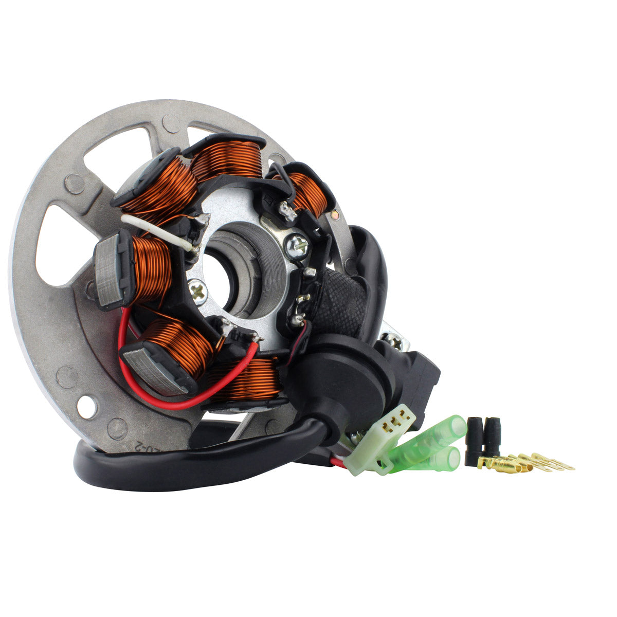 Photo of Stator for Yamaha Zuma 50 2002-2005 2008-2011 | OEM Repl.# 5PJ-H5560-00-00 by RM STATOR - Premium for UTVs / Side by Sides