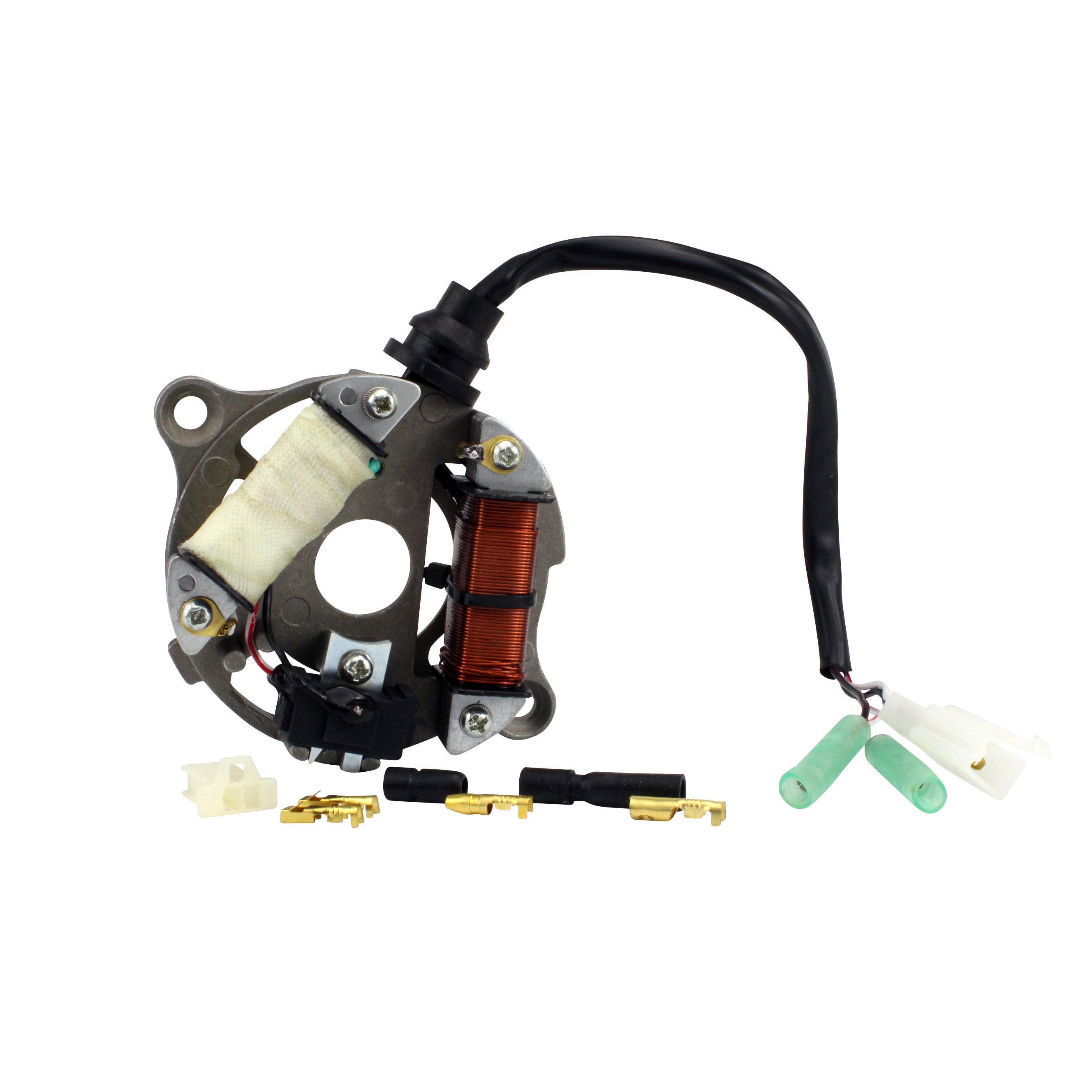 Photo of Stator for Yamaha PW50 Y-Zinger 2001-2024 | OEM# 3PT-85560-00-00 / 3PT-85560-01-00 / 3PT-85560-02-00 by RM STATOR - Premium for UTVs / Side by Sides