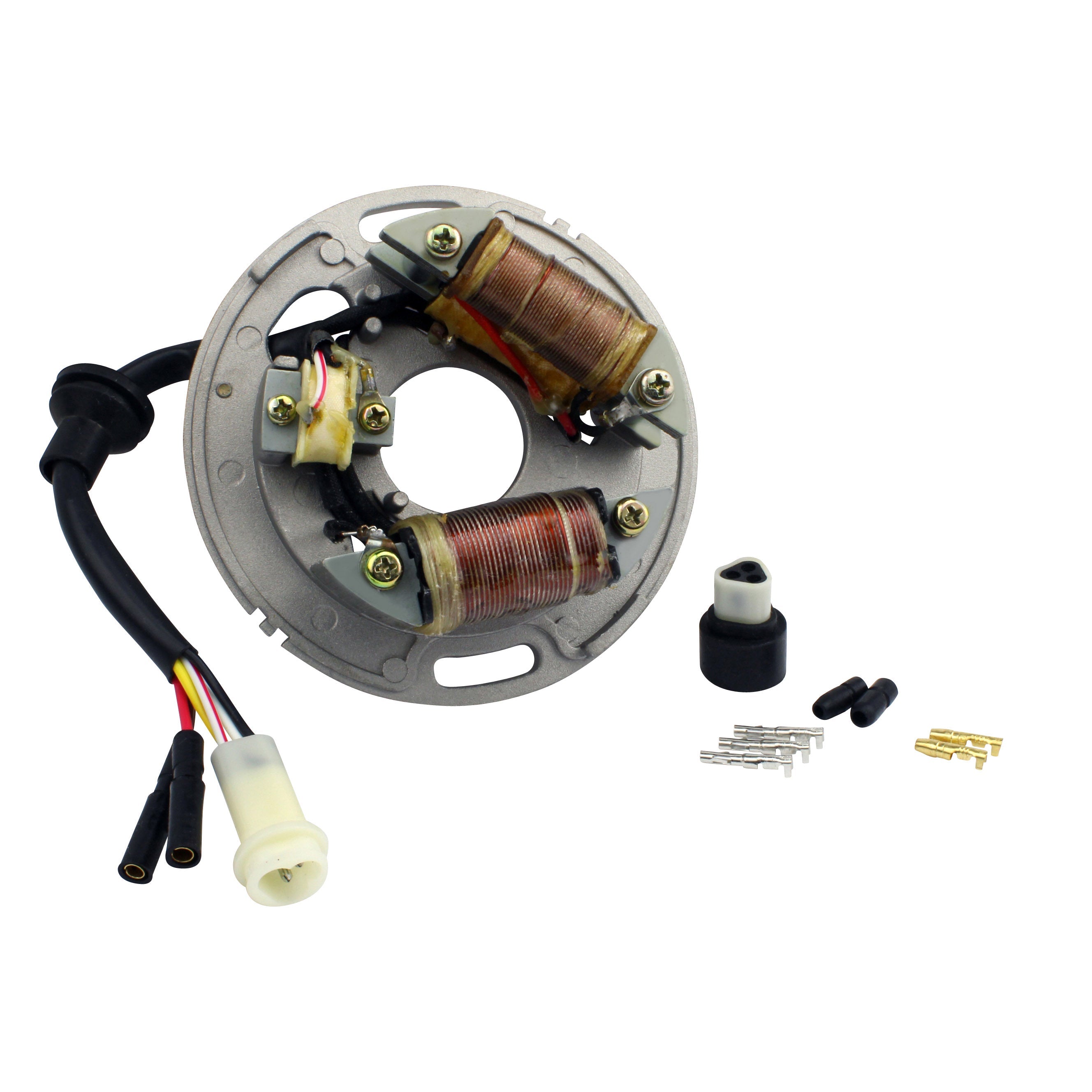 Photo of Stator for Yamaha Enticer 340 / LT / LTR | Enticer 400 | Excel III 340 | VK 540 1987-1991 | OEM Repl.# 83R-85560-M0-00 by RM STATOR - Premium for UTVs / Side by Sides