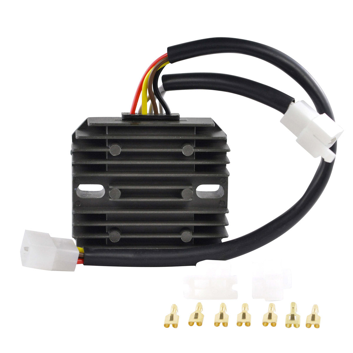 Photo of RM STATOR AC/DC Voltage Regulator Rectifier for Yamaha XV Virago 500 750 920 | Vision 550 R Radian 600 1981-1990 | 4X7-81960-A0-00 by RM STATOR - Premium for UTVs / Side by Sides