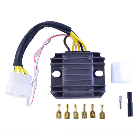 Photo of Voltage Regulator Rectifier for Kawasaki KZ 550 GPZ / KZ 650 / KZ 750 / KZ 1000 1977-1983 | 21066-1008 by RM STATOR - Premium for UTVs / Side by Sides