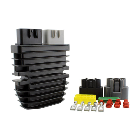 Photo of Lithium-Ion Batteries Compatible Mosfet Voltage Regulator Rectifier for ATV UTV Motorcycle Snowmobile PWC Scooter by RM STATOR - Premium for UTVs / Side by Sides